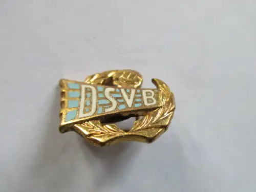 DDR Abzeichen Deutscher Sportverband Volleyball Ehrennadel gold