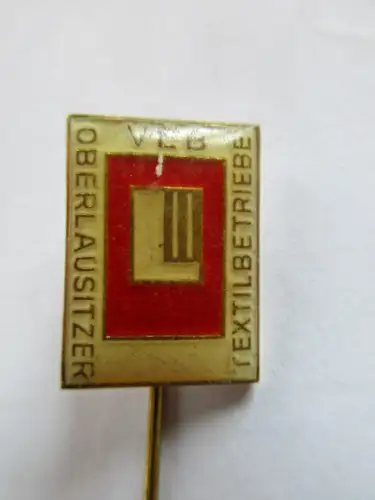 DDR Abzeichen VEB TEXTILBETRIEBE OBERLAUSITZ