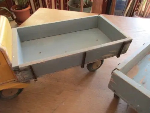 Holz LKW  mit Anhänger