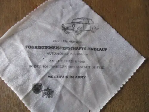 Leipzig MC Leipzig ADMV Touristenmeisterschaftsendlauf 1965