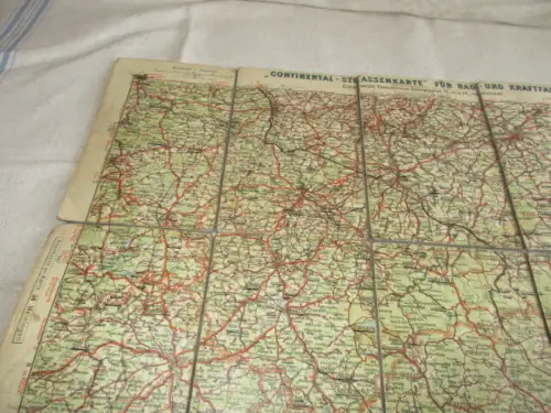 Messtischblatt auf Leinen 35 Chemnitz und Umgebung    Nr.08