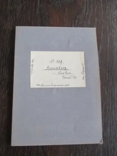 Messtischblatt auf Leinen von 1924 Annaberg/Sachsen Nr. 139