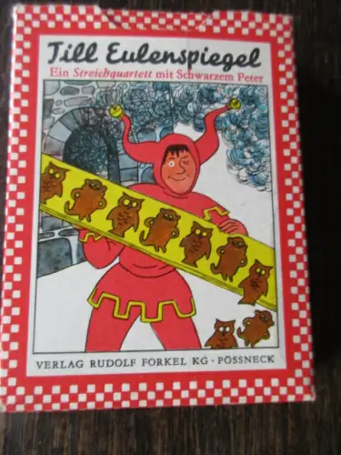 Quartett Till Eulenspiegel Forkel Pössneck 1965