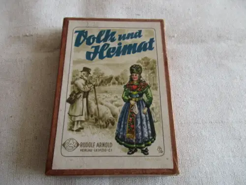 Quartett Volk und Heimat Verlag Rudolf Arnold Leipzig