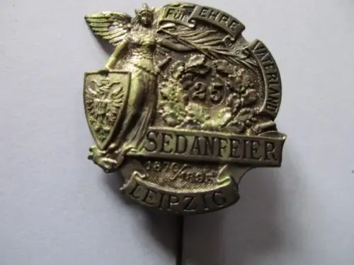 Studentika Leipzig 1895 Für Ehre und Vaterland SEDANFEIER