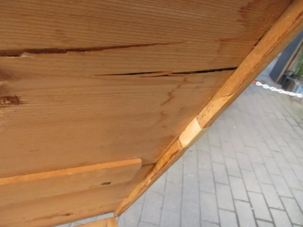 Truhe Flachdeckeltruhe Biedermeier um 1860 Weichholz Nr. 1 8