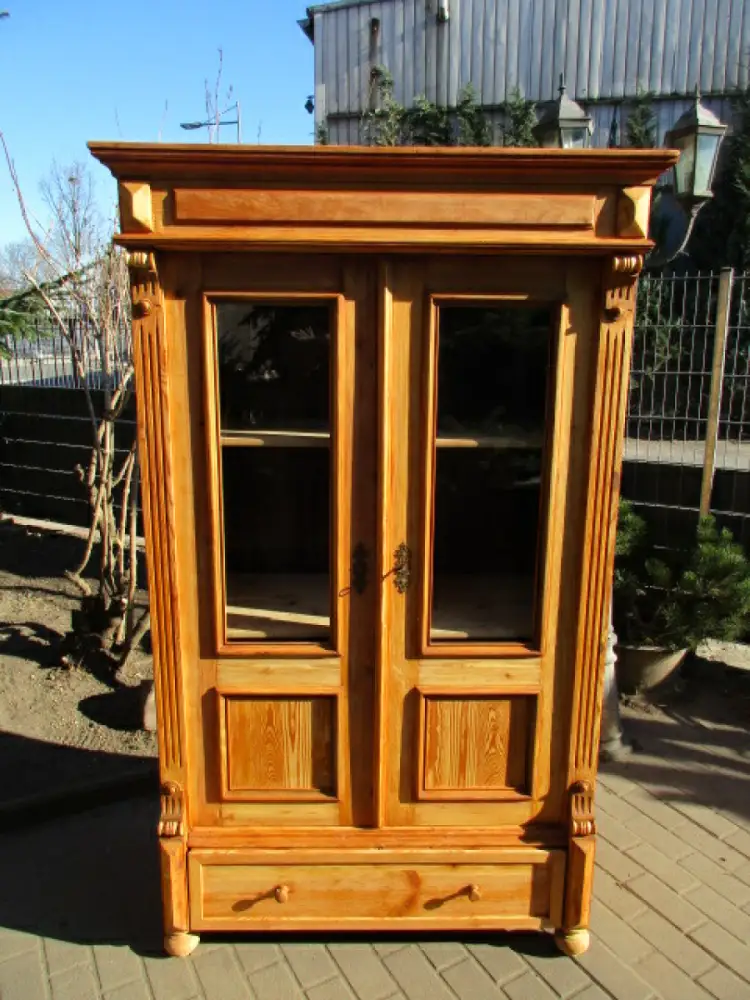 Vitrine Schrank  Gründerzeit  um 1880 0