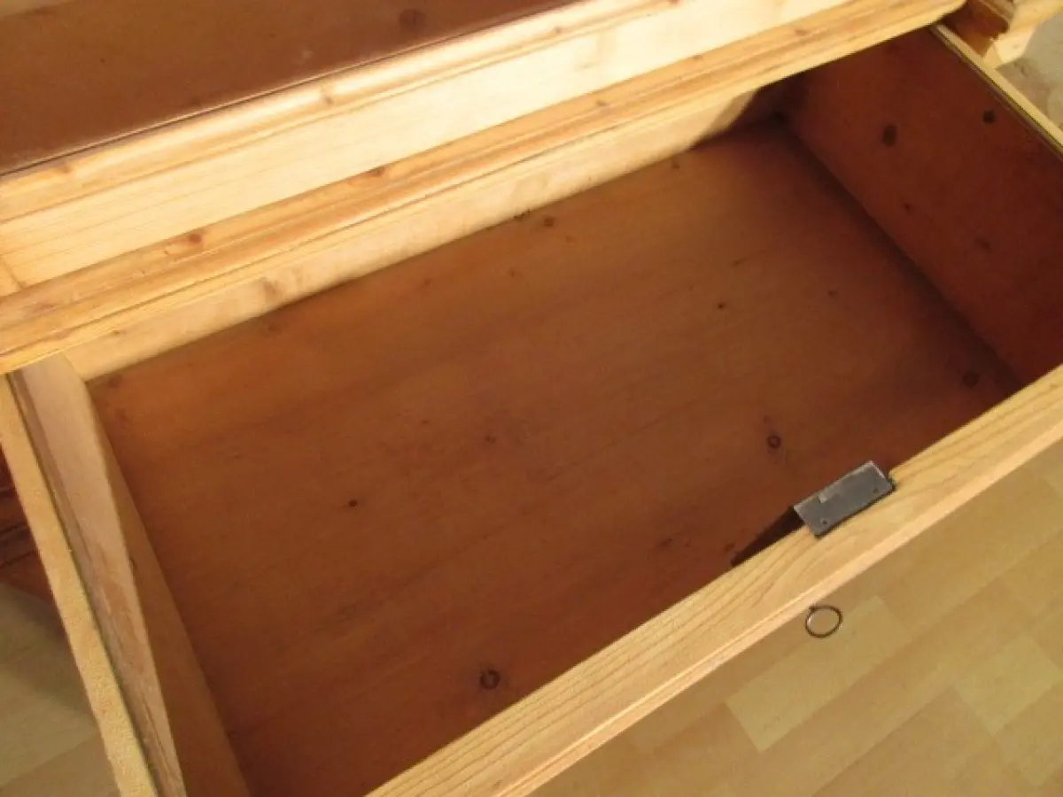 Vitrine Schrank  Gründerzeit  um 1880 mit zwei Schübe 11