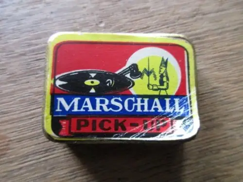 seltene alte Grammophonnadeln Marschall PICK-UP  mit  Nadeln