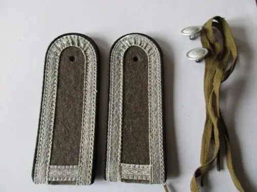 NVA 1 paar Schulterstücke Unterfeldwebel Pioniere schwarz