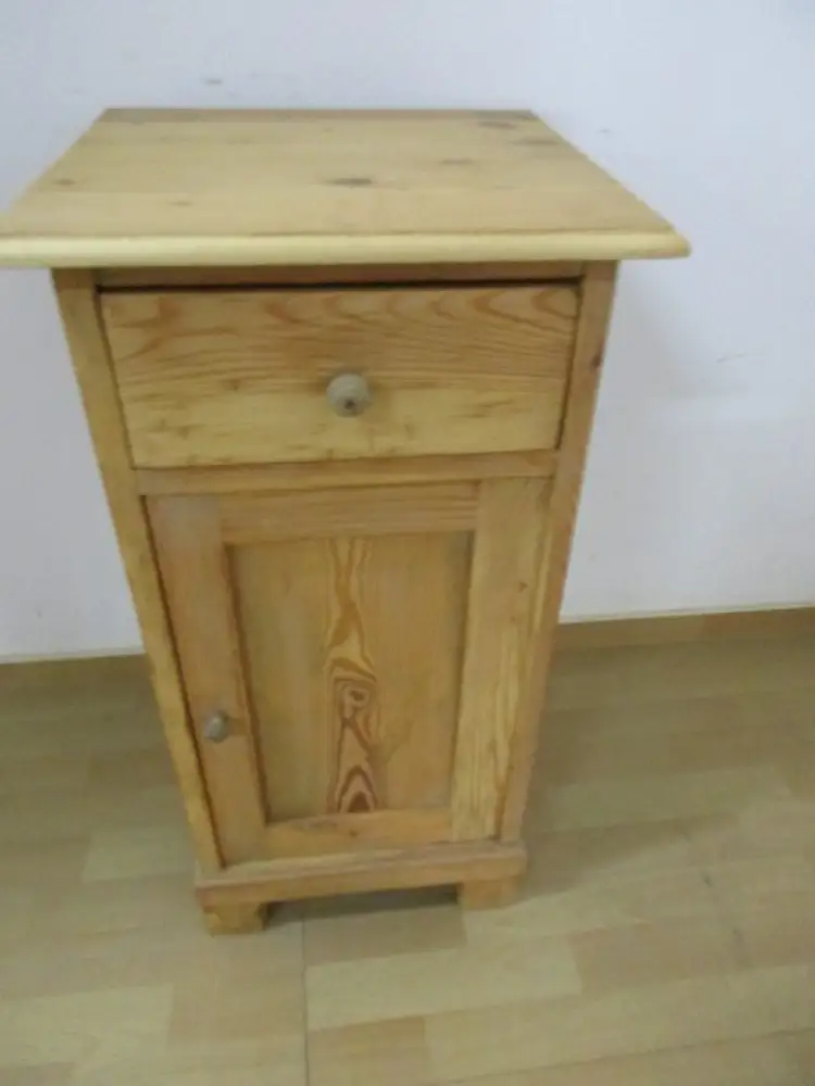 Nachtschrank Jugendstil um 1910 Weichholz Nr. 8 0