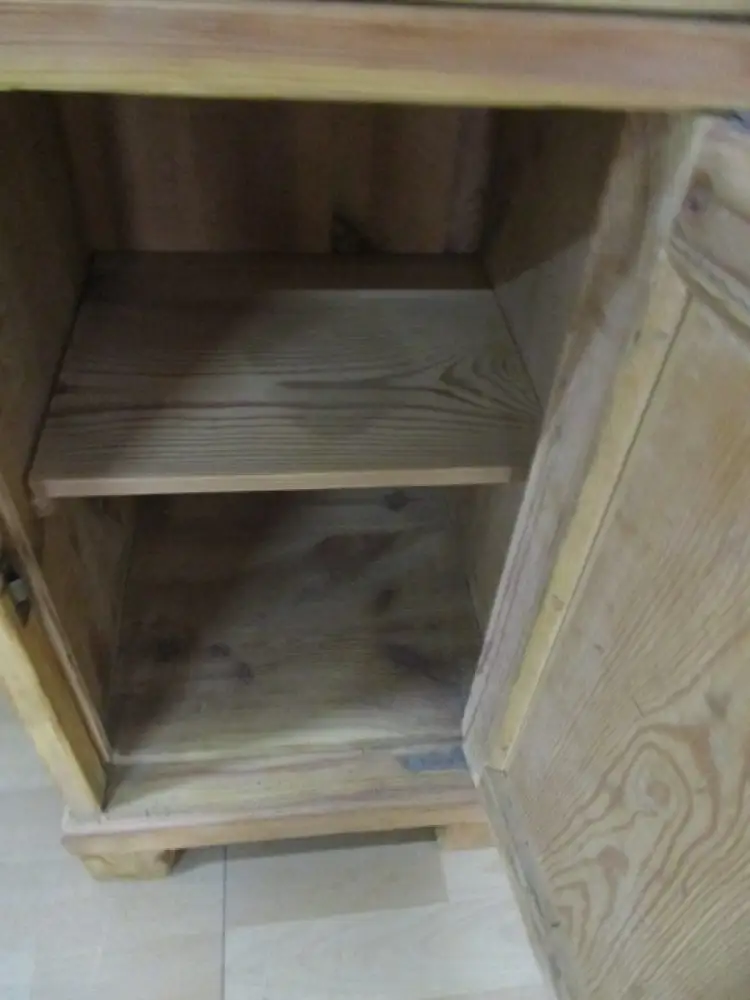 Nachtschrank Jugendstil um 1910 Weichholz Nr. 8 7