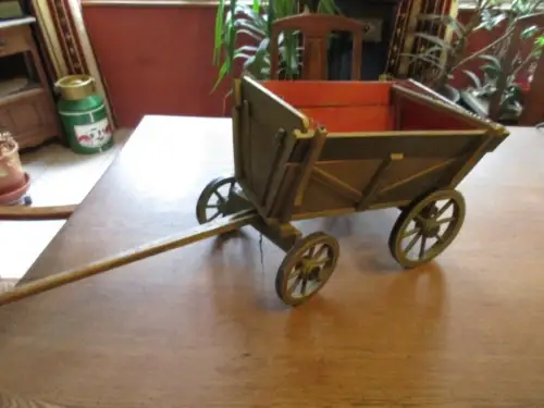 Pferdewagen Holz  um 1920