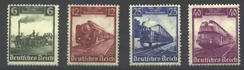 ()  3. Reich Briefmarken, ungebraucht. Siehe bitte Beschreibung