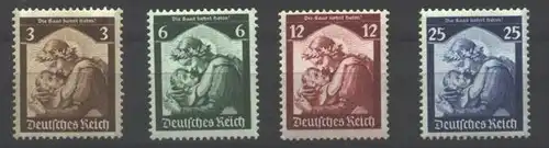 (1030436)  3. Reich Briefmarken, ungebraucht. Siehe bitte Beschreibung