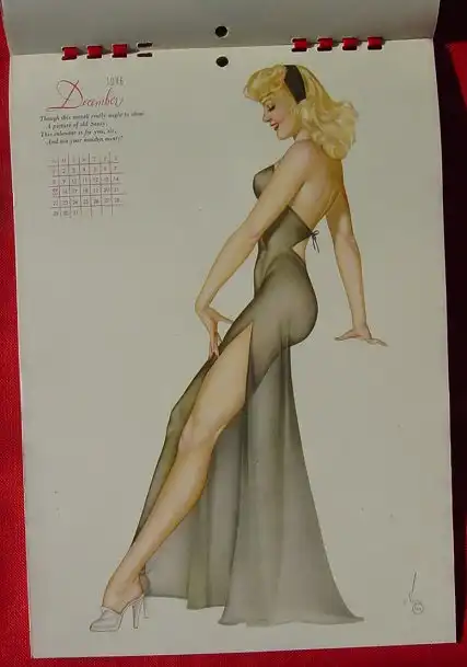 (2001404) Varga / Original PIN-UP Kalender 1946
 1