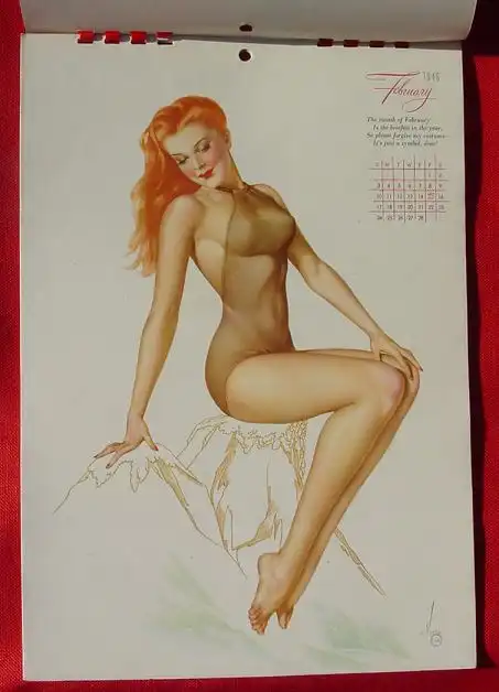 (2001404) Varga / Original PIN-UP Kalender 1946
 2