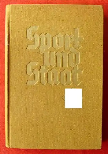 &quot;Sport und Staat&quot;. 2 Sammelbilder-Alben (Band I und Band II). Reichssportverlag 1936-37 (intern 1-082)
