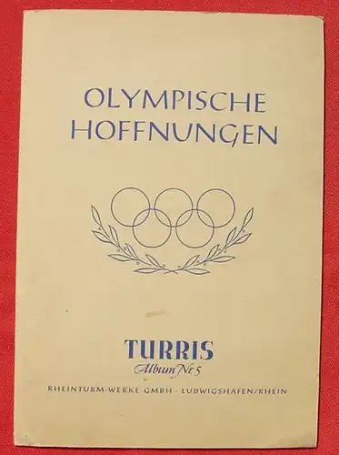 Komplettes Sammelbilder-Album "Olympische Hoffnungen". Turris Album, Nr. 5. (intern (2-310)
