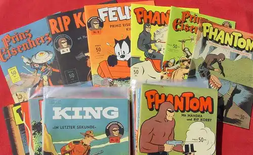 () Herrliche Comic-Sammlung &quot;Phantom-Heft&quot; 1952-1955 ND. Phantom-Hefte-Sammlung. 