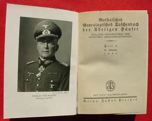 (2002426) Gothaisches Genealogisches Taschenbuch der Adeligen Häuser, Jahrgang 1942 