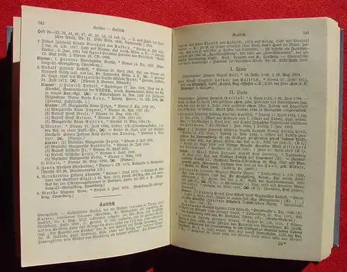 () Gothaisches Genealogisches Taschenbuch der Adeligen Häuser, Jahrgang 1942 