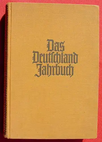 (2001561) Deutschland Jahrbuch, 366 S., Verlag Koehler, Leipzig, um 1934-35. Siehe bitte Beschreibung u. Bilder ... 
