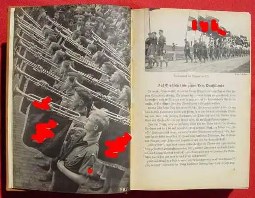 ! Neu + gültig : Versandkosten ab Euro 5,00  () "Das Deutschland Jahrbuch". Für die deutsche Jugend u. das deutsche Volk. Neue Folge. 366 Seiten, Leinenband, Format ca. 15 x 22 cm, unzählige Foto-Abbildungen, Verlag Koehler, Leipzig /um 1934...