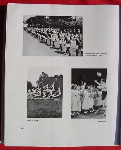 (2002643) Bild-Text-Band von 1936 : 'Sudetendeutschtum'. 256 S., Großband. Siehe bitte Beschreibung u. Bilder
