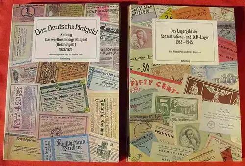 (1047404) Partie von 13 versch. antiquarischen Geldscheine-Kataloge von Dr. Arnold Keller. Siehe bitte Bilder und Beschreibung. 