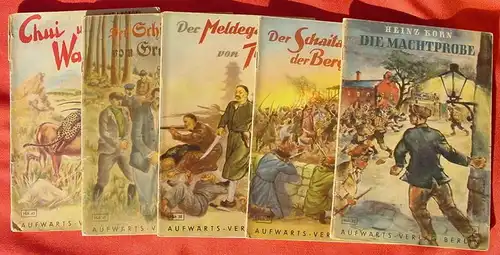 (1047452) Sammlung &quot;Aufwärts-Jugend-Bücherei&quot; 1940-1944. 31 verschiedene Hefte. Siehe bitte Beschreibung u. Bilder 
