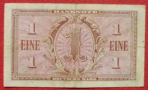 (R80211) Deutschland. Eine Deutsche Mark. Serie 1948. Original. Banknote. Geldschein. Kopfgeld. 