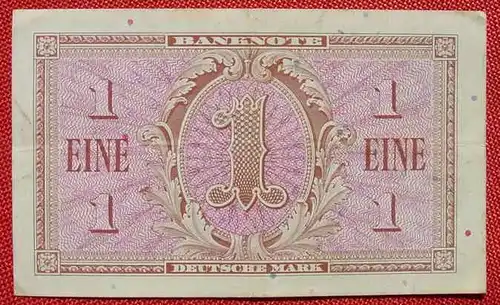 (R80212) Deutschland. Eine Deutsche Mark. Serie 1948. Original. Banknote. Geldschein. Kopfgeld. 