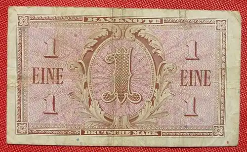 (R80221) Deutschland. Eine Deutsche Mark. Serie 1948. Original. Banknote. Geldschein. Kopfgeld. 