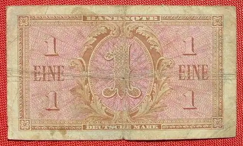 (R80223) Deutschland. Eine Deutsche Mark. Serie 1948. Original. Banknote. Geldschein. Kopfgeld. 
