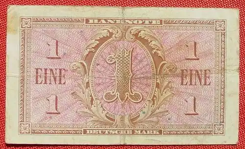 (R80224) Deutschland. Eine Deutsche Mark. Serie 1948. Original. Banknote. Geldschein. Kopfgeld. 