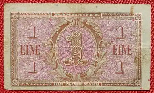 (R80225) Deutschland. Eine Deutsche Mark. Serie 1948. Original. Banknote. Geldschein. Kopfgeld. 
