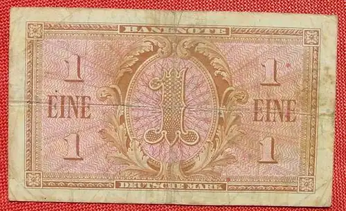 (R80229) Deutschland. Eine Deutsche Mark. Serie 1948. Original. Banknote. Geldschein. Kopfgeld. 