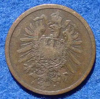 () 2 Pfennig 1876-J. Deutsches Reich, J. 2