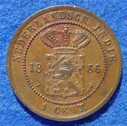 (1015620) Niederlande. Indien 1 Cent 1856