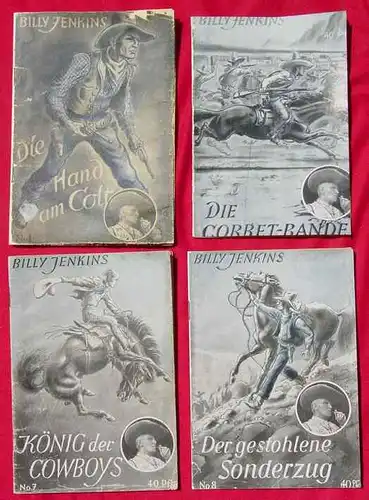 13 x Billy Jenkins Orig. 1949-50 ab Nr. 1