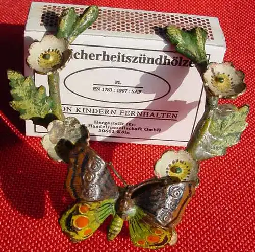 Wiener Bronze. Zweig+Schmetterling. 21 Gramm (1037247)