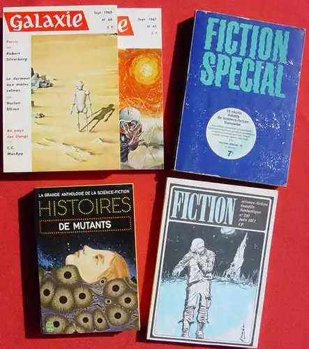 10 verschied. französische Science-Fiction Taschenbücher ab 1963 ... ()