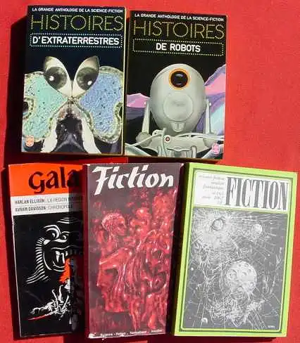10 verschied. französische Science-Fiction Taschenbücher ab 1963 ... (1037252)