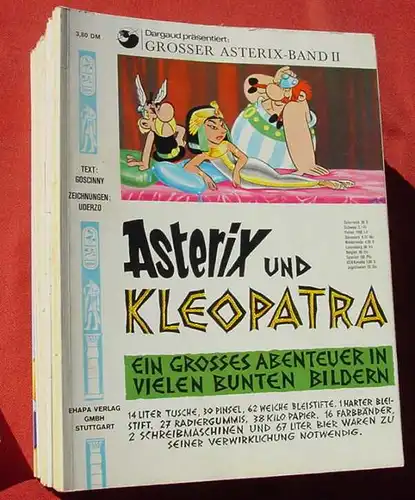 (1047006) Sammlung Asterix, 26 x deutsche Alben, siehe bitte Beschreibung u. Bilder