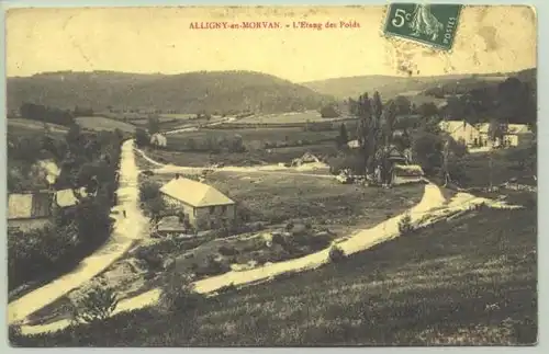 Alligny-en-Morvan. Frankr. AK um 1911 ? ()