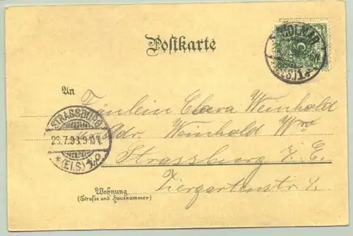 Colmar. Frankr. AK 1898 (1026390)