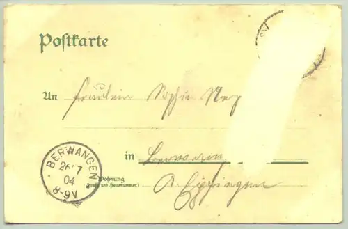 Hagenau. Frankr. AK 1904 (1026411)