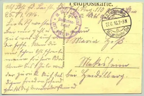 Oberburnhaupt, Frankr. AK 1916 (1026303)