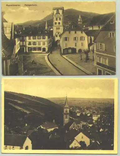 Rappoltsweiler. Frankr. 2 x AK 1910-15 (1026403)